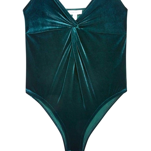 nwt Topshop twist front bodysuit, 2 - Picture 3 of 3